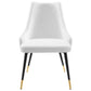 Adorn Tufted Performance Velvet Dining Side Chair - No Shipping Charges MDY-EEI-3907-DUS