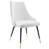 Adorn Tufted Performance Velvet Dining Side Chair - No Shipping Charges MDY-EEI-3907-WHI