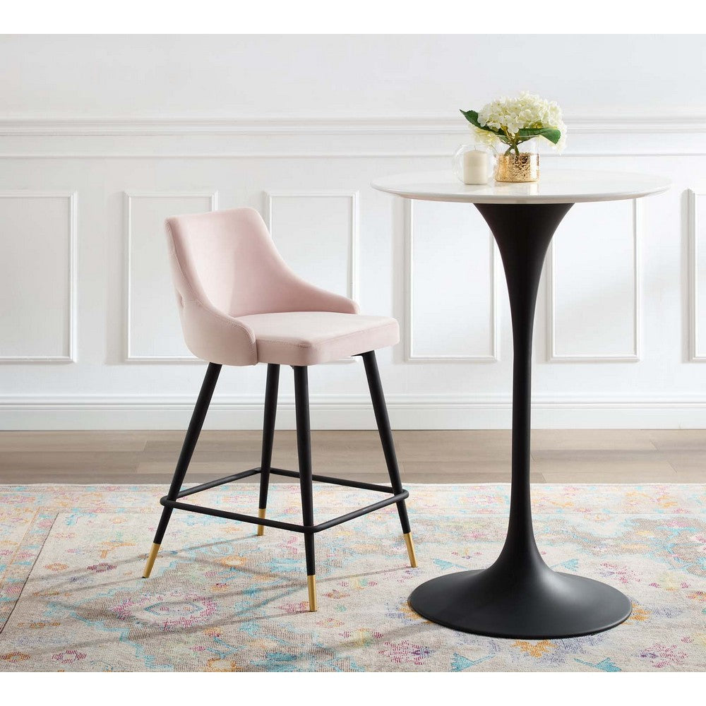 Modway Adorn Performance Velvet Counter Stool