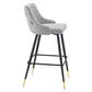 Modway Adorn Performance Velvet Counter Stool MDY-EEI-3908-LGR