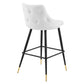 Modway Adorn Performance Velvet Counter Stool MDY-EEI-3908-LGR