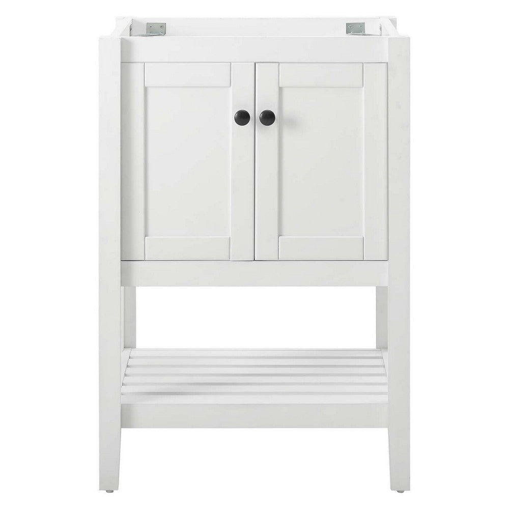 Prestige 23’ Bathroom Vanity Cabinet (Sink Basin Not Included) - No Shipping Charges MDY-EEI-3919-WHI