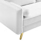 Modway Revive Performance Velvet Sofa White 32.5 x 72 x 33.5 MDY-EEI-3988-WHI