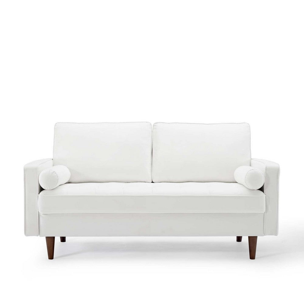 Valour Performance Velvet Loveseat MDY-EEI-4004-WHI