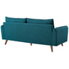 Modway Revive Upholstered Fabric Sofa and Loveseat Set Teal MDY-EEI-4047-TEA-SET