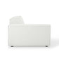 Modway Restore Upholstered Fabric Sectional 2 Seater Sofa White MDY-EEI-4111-WHI