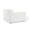 Modway Restore Upholstered Fabric Sectional 2 Seater Sofa White MDY-EEI-4111-WHI