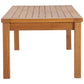 Upland Outdoor Patio Teak Wood Coffee Table - No Shipping Charges MDY-EEI-4122-NAT