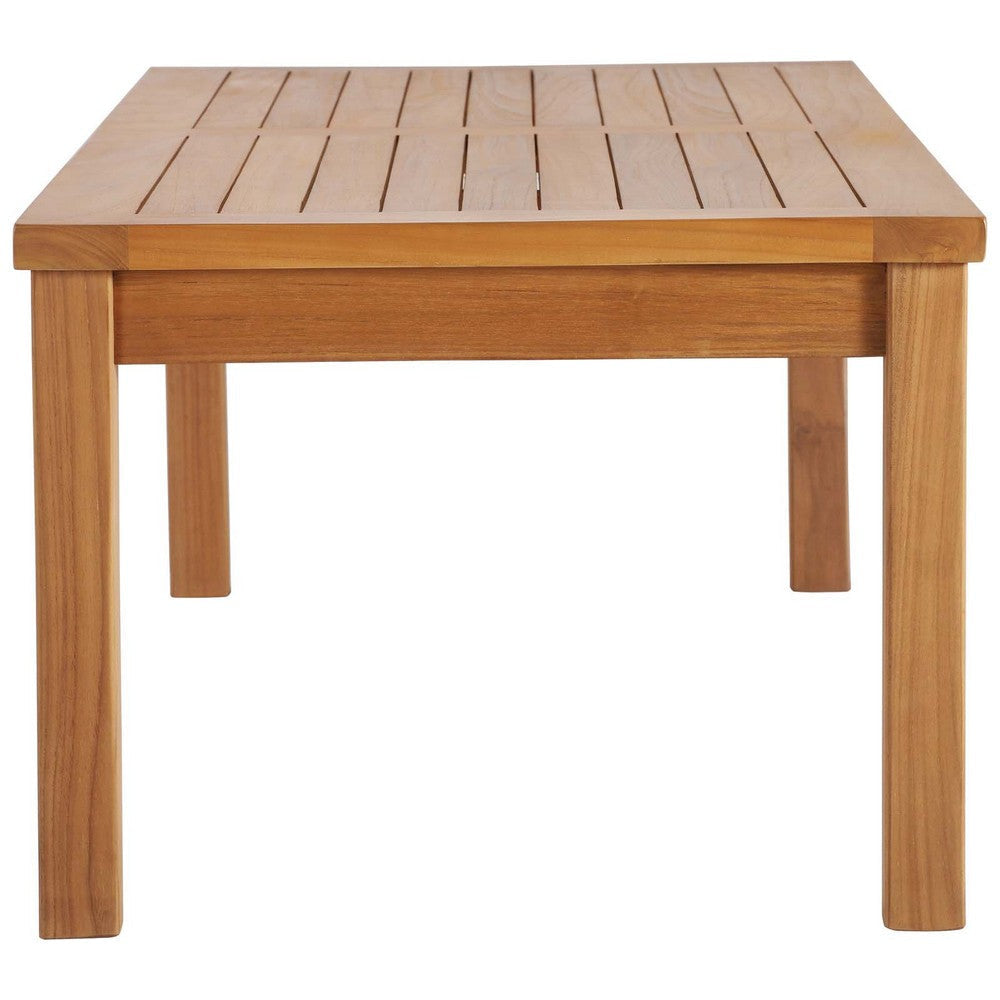 Upland Outdoor Patio Teak Wood Coffee Table - No Shipping Charges MDY-EEI-4122-NAT