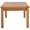 Upland Outdoor Patio Teak Wood Coffee Table - No Shipping Charges MDY-EEI-4122-NAT