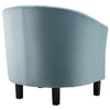 Modway Prospect Channel Tufted Performance Velvet Armchair Set of 2 Light Blue MDY-EEI-4150-LBU