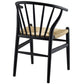 Flourish Spindle Wood Dining Side Chair Set of 2 - No Shipping Charges MDY-EEI-4168-BLK