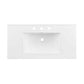 Cayman 36’ Bathroom Sink - No Shipping Charges MDY-EEI-4203-WHI