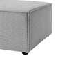 Saybrook Outdoor Patio Upholstered Sectional Sofa Armless Chair - No Shipping Charges MDY-EEI-4209-GRY