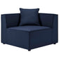 Modway EEI-4210-NAV Saybrook Outdoor Patio Upholstered Sectional Corner Chair, Navy