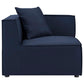 Modway EEI-4210-NAV Saybrook Outdoor Patio Upholstered Sectional Corner Chair Navy MDY-EEI-4210-NAV