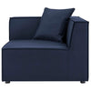 Modway EEI-4210-NAV Saybrook Outdoor Patio Upholstered Sectional Corner Chair Navy MDY-EEI-4210-NAV