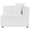 Modway EEI-4210-WHI Saybrook Outdoor Patio Upholstered Sectional Corner Chair White MDY-EEI-4210-WHI