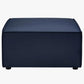 Modway EEI-4211-NAV Saybrook Outdoor Patio Upholstered Sectional Ottoman Navy MDY-EEI-4211-NAV