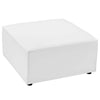 Saybrook Outdoor Patio Upholstered Sectional Sofa Ottoman - No Shipping Charges MDY-EEI-4211-WHI