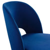 Modway Rouse Upholstered Velvet Side 1 pc - Dining Chair Navy MDY-EEI-4212-NAV