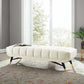 Adept 60’ Performance Velvet Bench - No Shipping Charges MDY-EEI-4241-GRY