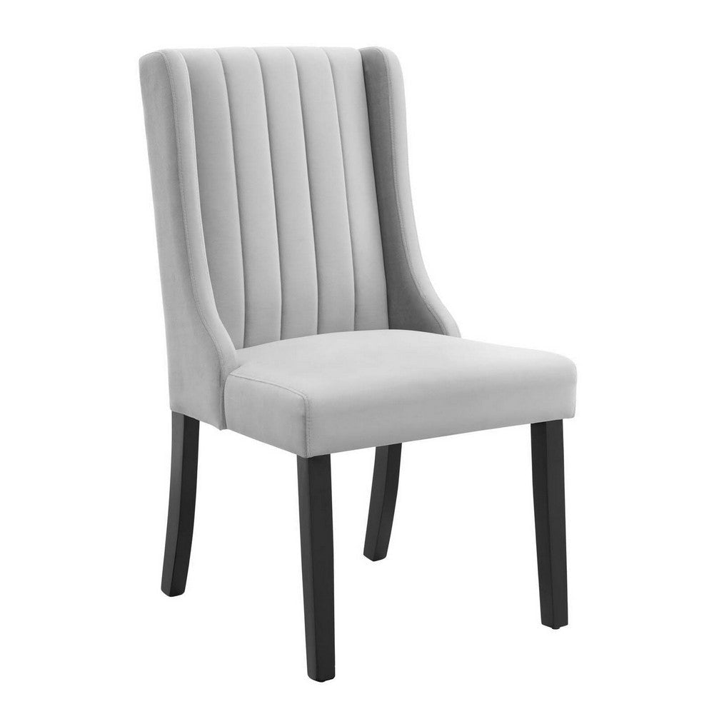 Modway Renew Dining Chair, Set of 2, Light Gray