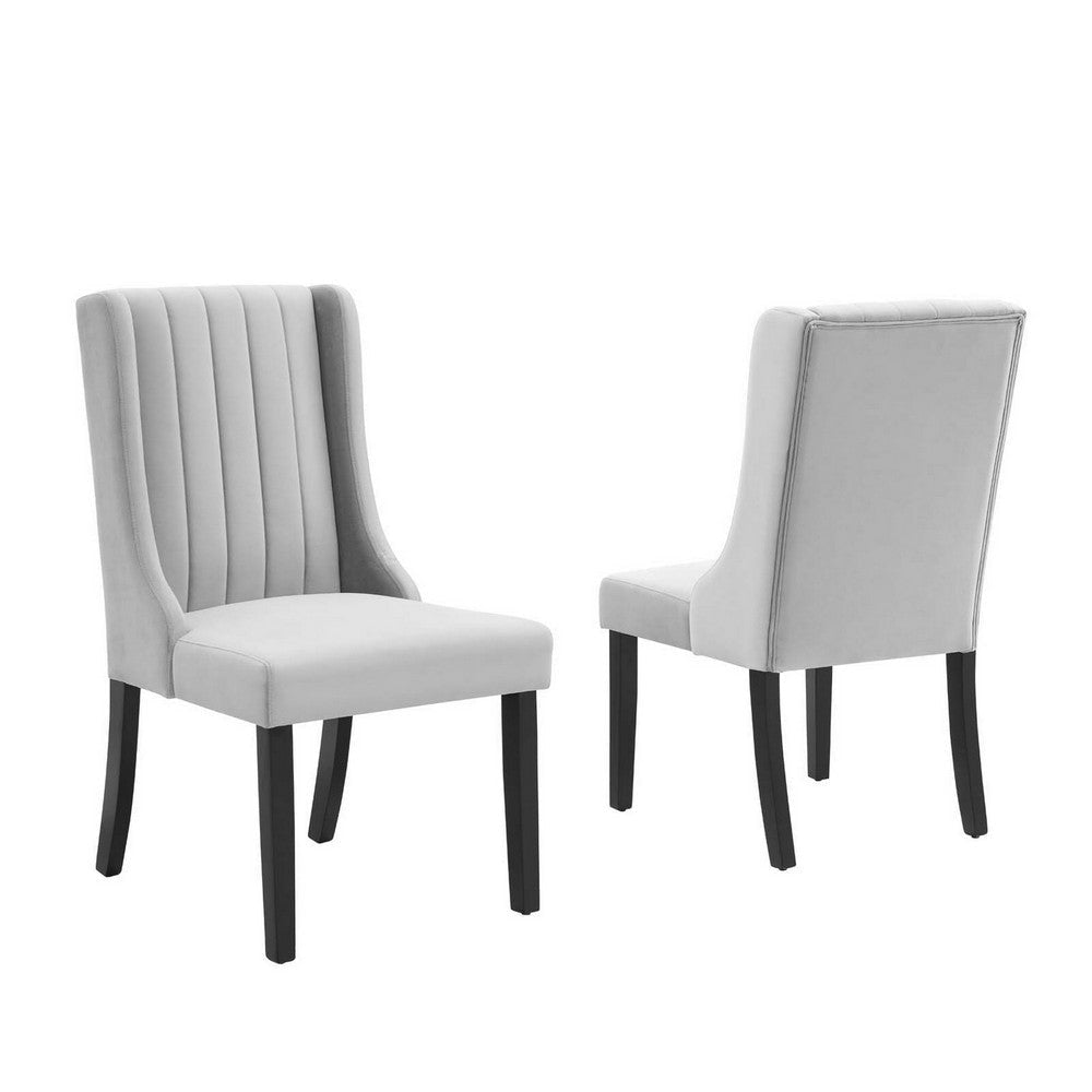 Renew Parsons Performance Velvet Dining Side Chairs - Set of 2 - No Shipping Charges