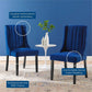 Modway Renew Dining Chair Set of 2 Navy MDY-EEI-4244-NAV