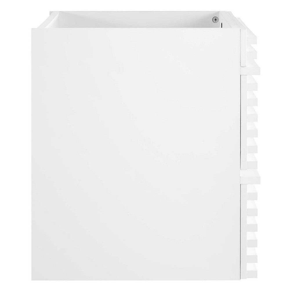 Modway Render 24’’ Wall-Mount Bathroom Vanity Cabinet in White - Sink Basin Not Included MDY-EEI-4338-WHI