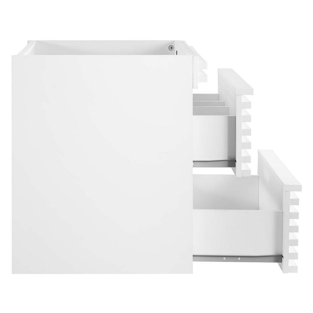 Modway Render 24’’ Wall-Mount Bathroom Vanity Cabinet in White - Sink Basin Not Included MDY-EEI-4338-WHI