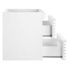 Modway Render 24’’ Wall-Mount Bathroom Vanity Cabinet in White - Sink Basin Not Included MDY-EEI-4338-WHI