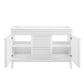 Modway Render 48’’ Bathroom Vanity Cabinet in White Basin Not Included Double Sink MDY-EEI-4342-WHI