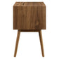 Ember Wood Nightstand With USB Ports - No Shipping Charges MDY-EEI-4343-WAL-WAL