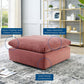 Modway Modular Sofa Commix Down Filled Overstuffed Performance Velvet MDY-EEI-4365-DUS