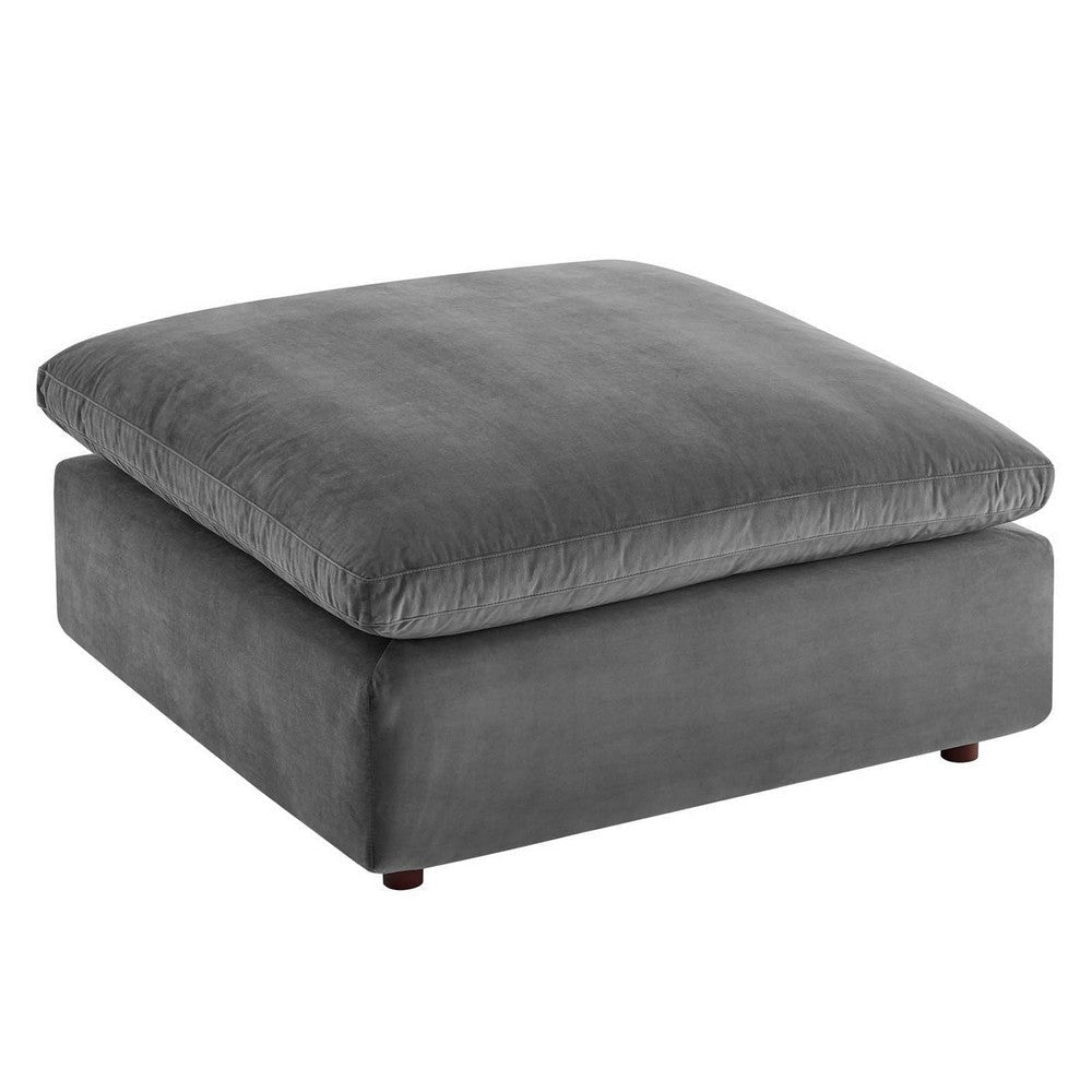 Modway Modular Sofa Commix Down Filled Overstuffed Performance Velvet MDY-EEI-4365-DUS