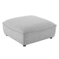 Comprise Sectional Sofa Ottoman - No Shipping Charges MDY-EEI-4419-LGR