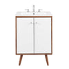 Transmit 24’ Bathroom Vanity - No Shipping Charges MDY-EEI-4432-WAL-WHI