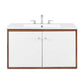 Transmit 36’ Wall-Mount Bathroom Vanity - No Shipping Charges MDY-EEI-4434-WAL-WHI