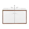 Transmit 36’ Wall-Mount Bathroom Vanity - No Shipping Charges MDY-EEI-4434-WAL-WHI