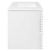 Modway Render 36’’ Wall-Mount Bathroom Vanity in White White MDY-EEI-4436-WHI-WHI