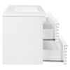 Modway Render 36’’ Wall-Mount Bathroom Vanity in White White MDY-EEI-4436-WHI-WHI