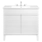 Modway Render 36’’ Bathroom Vanity in White White MDY-EEI-4437-WHI-WHI