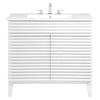 Modway Render 36’’ Bathroom Vanity in White White MDY-EEI-4437-WHI-WHI