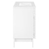 Modway Render 36’’ Bathroom Vanity in White White MDY-EEI-4437-WHI-WHI