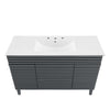 Modway Render 48’’ Single Bathroom Vanity in Gray White MDY-EEI-4439-GRY-WHI