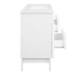 Modway Render 48’’ Single Bathroom Vanity in White White MDY-EEI-4439-WHI-WHI