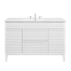 Modway Render 48’’ Single Bathroom Vanity in White White MDY-EEI-4439-WHI-WHI