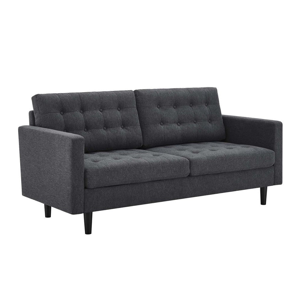 Exalt Tufted Fabric Sofa MDY-EEI-4445-CHA