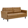 Modway Exalt Sofas, Tan